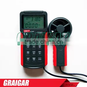 Digital Anemoscopes UNI-T UT361 High Preciasion Wind Wheel Type Anemoscope Flow Meter Wind Speed Blast Capacity Tester thumbnail-2