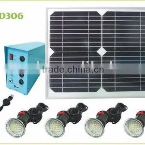 10w Portable Solar Light Kit Solar Led Bulb Light Mini Solar Home Lighting System thumbnail-1
