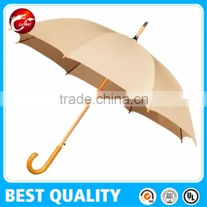 Bamboo Cane Umbrella,straight Wooden Umbrella,wood Handle Umbrella thumbnail-4