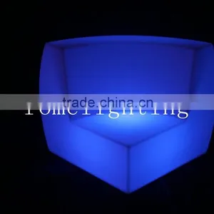 Custom-made LED Light Acrylic Sofa for Home/bar thumbnail-5