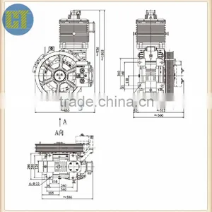 Elevator/Lift Gearless Traction Machine PMG160 for Sale thumbnail-2
