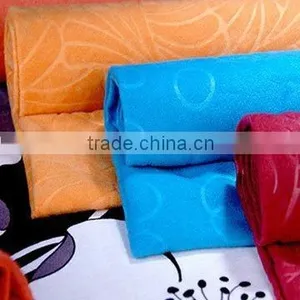 100%Polyester Foiled Aloba/Colorful Speckled Velvet Fabric thumbnail-1