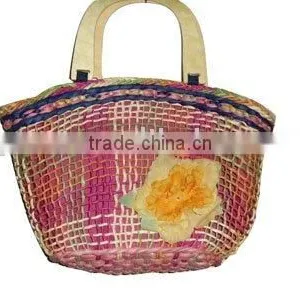 Straw Bag,seagrass Bag,beach Straw Bag thumbnail-1