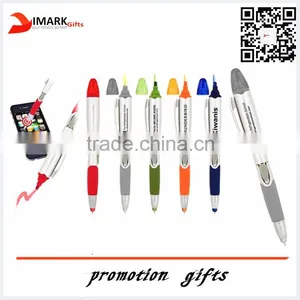 Twin Write Highlighter Pen And Stylus Touch Ballpoint Pen thumbnail-2