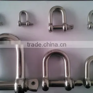 Rigging Hardware JIS Screw Collar Pin Dee Shackle thumbnail-1