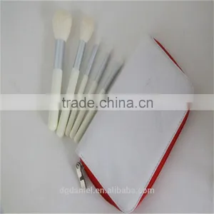 6pcs Wholesale Travel Cosmetic Brush Set With Makeup Brush Case thumbnail-5