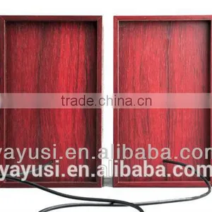 Active Type and 2( 2.0) Channels Wooden Case Computer Speaker thumbnail-4