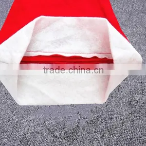 Hot Sale 28*35cm Size Non-woven Fabric Christmas Hats for Adults thumbnail-4