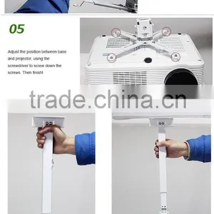 New Projector Mount for Both Wall Ceiling Projector Ceiling Mount Stand thumbnail-4