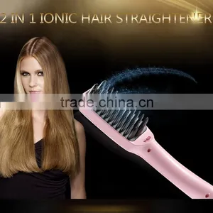 2016 New Hair Striaghtener Comb Hair Straightener Brush thumbnail-3