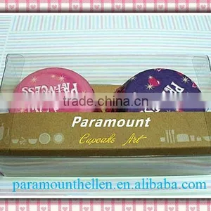 Plastic Tube and Plastic Bags Package for Supermarket Paper Cupcake Liners Cupcake Cases Baking Cups Custom Private Label thumbnail-3