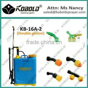(KB-16A) 16L Hand Plastic Double Pump Sprayers Hand Pump Garden Sprayer thumbnail-1