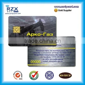Top Quality CR80 PVC Contact IC Card With AT88SC153 Chip thumbnail-4