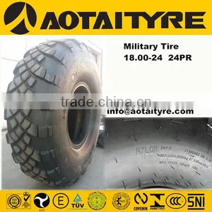 18.00-24 Gerent Military Truck Tires With Cross-country Pattern thumbnail-1
