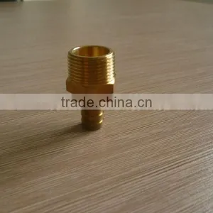 Brass Hose Connector ,male Thread to Hose Bard ,high Qualiy Thick Barb thumbnail-1