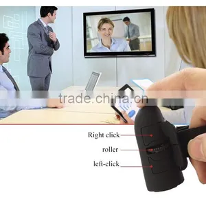 2.4G Wireless Mouse Thumb Mouse for Mobile Phone Tablet Ring New Design Bluetooth Mouse thumbnail-2