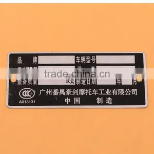 Customized Metal Label With Holes thumbnail-2