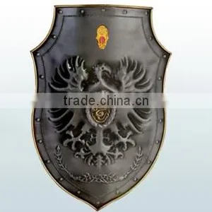 White Cross Steel Battle Shield, SCA Battle Ready Shields thumbnail-5