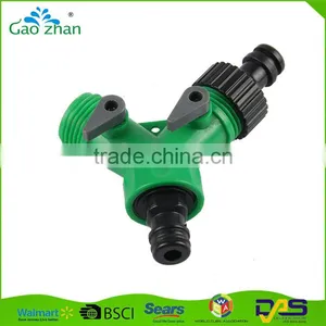 Manufacturer Plastic Y TEE Coupling Male ad Female Hose Connector Tap Connector thumbnail-5