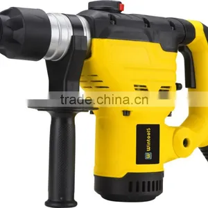 Wintools 1500w Heavy Duty Variable Speed Rotary Impact Hammer Power Drill, Chisels & Drill Bits Complete In BMC thumbnail-1