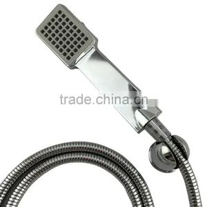 CE/ACS Certificate Plastic Swivel Shower Head With Stainles s Steel Hose thumbnail-1