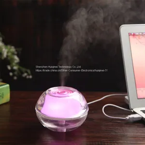 Fashion Style Aroma Humidifier With Led Night Light for Desktop thumbnail-5