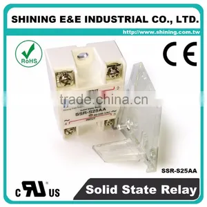 SSR-S25AA UL CE Approved AC To AC Single Phase 25A SSR thumbnail-1