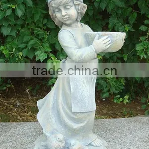 Resin Snow White Elegant Lady Figurines With a Pot in Hand thumbnail-4