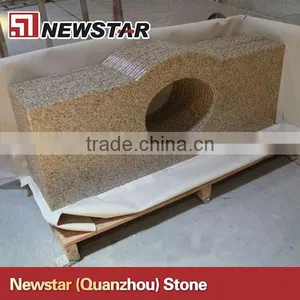 Precut Chinese Sandy Gold Granite Vanity Tops thumbnail-1