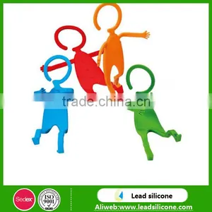 Interesting Product Flexible Silicone Man Shape Cell Phone Holder,silicone Mobile Phone Hook thumbnail-1