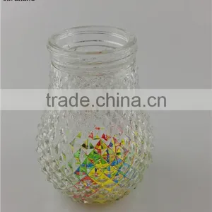 Bulk Clear Glass Candle Holder Factory,wholesale Glass Candle Jar thumbnail-1