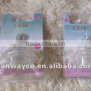 Liquid Silicone Crystal Clear Baby's Bottle Nipple thumbnail-1