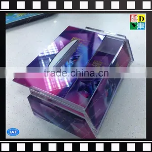 2017 New Design Printed Acrylic Facial Tissue Napkin Boxes Holder thumbnail-1