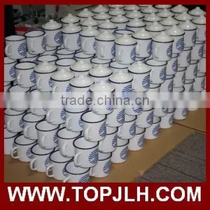Wholesale Enamel Camping Mug Custom Printed Enamel Mug Cup thumbnail-1