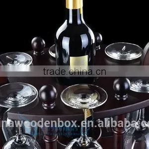 Elegant Wooden Wine Racks,single Animals Bottle Wine Rack Decorative Black Single Bottle Wine Rack thumbnail-3