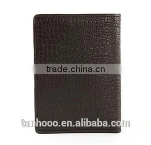 Wholesale Fashion Crocodile Leather Passport Holders thumbnail-1
