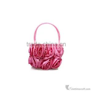 Rose Clutch, Many Color, Handmade in Vietnam thumbnail-3