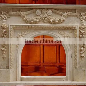 High Quality Decorate Corner Fireplace Mantel With Low Price thumbnail-2