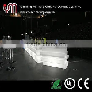 Cheap Glowing Nightclub Furniture Led Bar Counter for Sale thumbnail-4