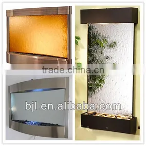Stainless Steel Wall Fountain Water Gardens thumbnail-1