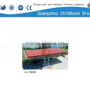 (HA-15609) Park Bench Slats, Park Bench Parts, Modern Cast Iron Garden Bench thumbnail-1