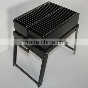 Folding Charcoal Grill for 6 People, Camping Tool ,outdoor BBQ Grill thumbnail-1