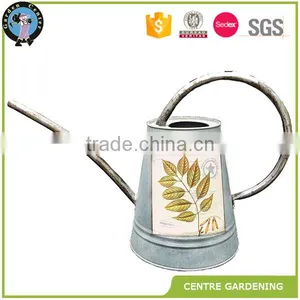 Cheap Printed Zinc Metal Watering Can thumbnail-2