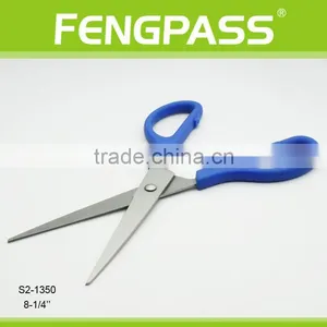 S2-1350 8-1/4" Inch 2CR13 Stainless Steel With PP Handle Stationery Craft Scissors Shape Cutting thumbnail-4