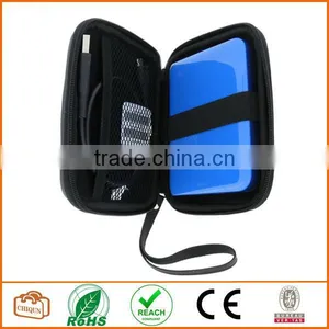 Black EVA Hard Case Cover for Portable External Hard Drives 2.5'' Inches (6.4 Cm) thumbnail-2