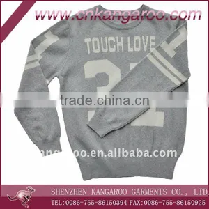 Wool/acrylic Pullover Sweater thumbnail-1