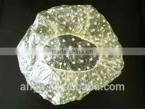 Disposable Clear Spa Hair Shower Elastic Cap thumbnail-1