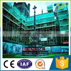 Fire Retardent Green Hdpe Nylon Construction Scaffolding Safety Net thumbnail-1