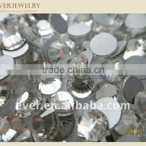 Flat Back Crystal Rhinestone,Rhinestone Flat Back Silver Back thumbnail-1
