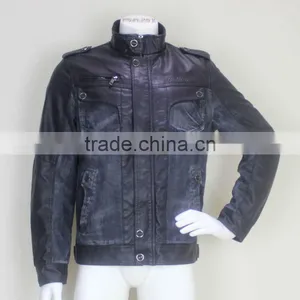 Fashion Custom Leather Jacket For Men thumbnail-1